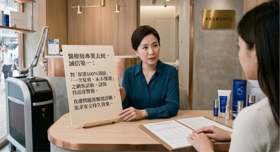 避開消費陷阱：選擇誠信專業的淡斑中心